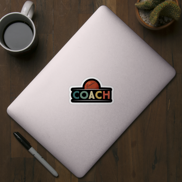 Basketball Coach Retro Vintage Style by stayilbee